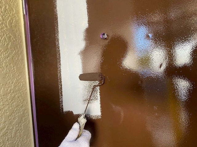 扉塗装：中塗りで発色と膜厚を安定させる（6枚目）