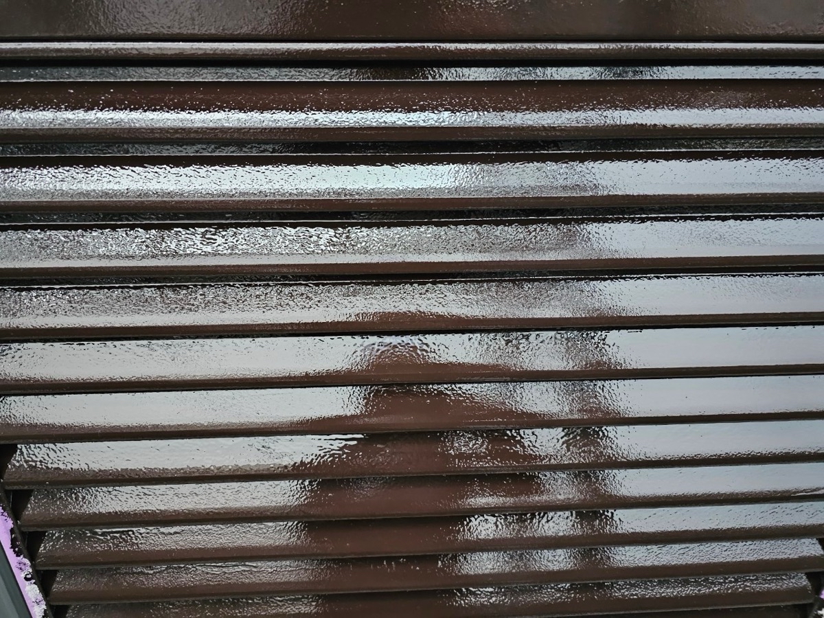 雨戸上塗り施工後