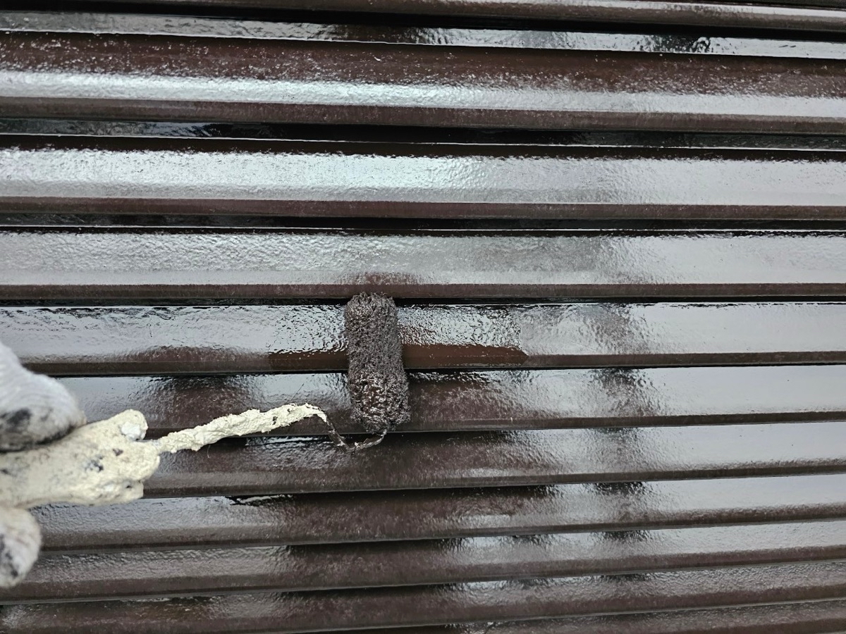 雨戸上塗り
