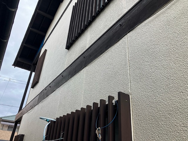 外壁と木部（付帯部）の取り合い確認