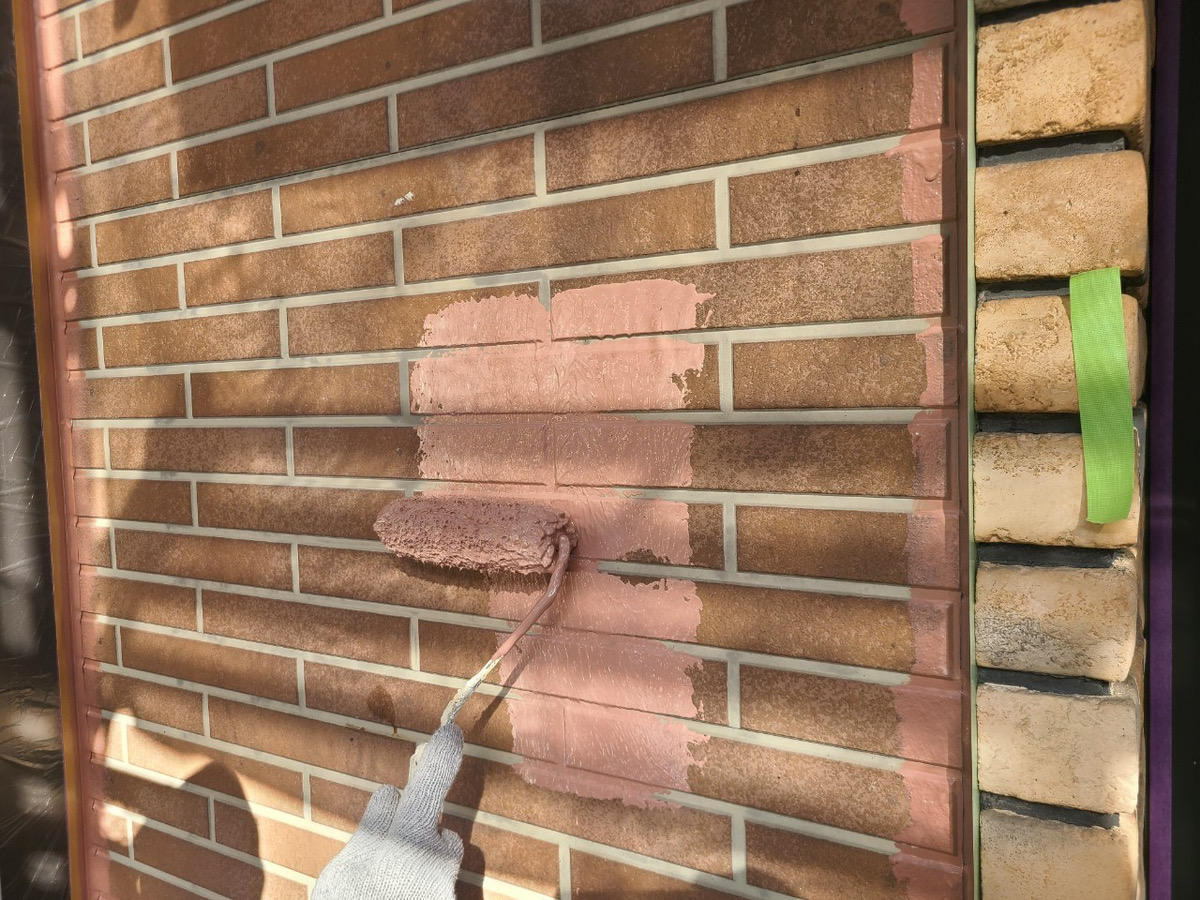 外壁下塗り塗布